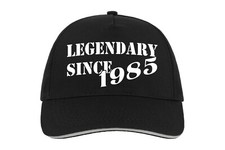 Legendary Birthday Baseball Hat Cap Gift Present Since 30th 40th 1985 Any Year