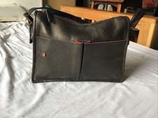 Bally Vintage Brown Leather Shoulder Bag Pre-owned Good Condition No Return