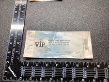 Concert Ticket Stub Unripped