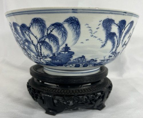 Antique chinese blue white - chinese,