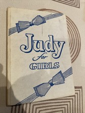 Judy for Girls Hardback Annual Vintage