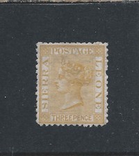 SIERRA LEONE 1872-73 3d BUFF