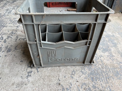 Vintage plastic corona - vintage, crate