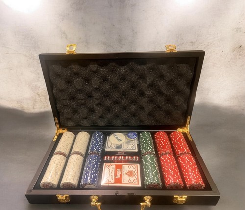 Quality poker set leather - quality,