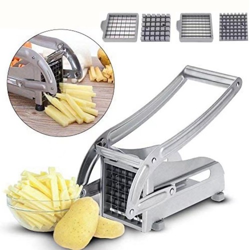 Stainless chip potato chipper - stainless,