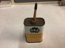 Vintage Filtrate Product P.D.Q. rust remover can