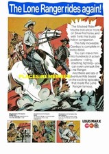 Marx toys lone ranger silver - marx,