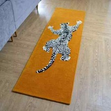 Runner Rug Orange Indian