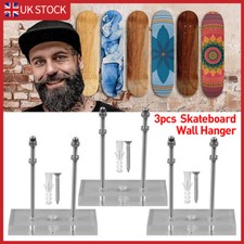3Pcs Skateboard Deck Display