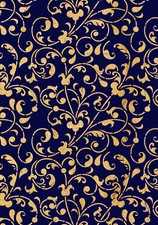 Floral STENCIL Allover Pattern