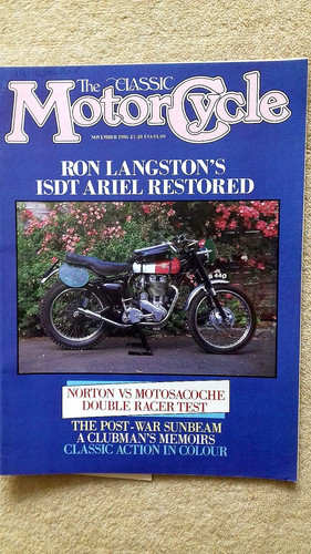Classic motorcycle magazine - classic,