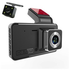 4in 1080P HD Car DVR Dual Lens