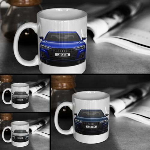 Personalised audi black - personalised, a8