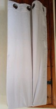 Light Grey IKEA Curtains 57wx72" Lined Clean VGC Nice Weight