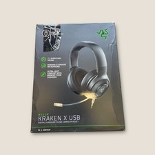 Razer Kraken X USB Surround Sound Bendable Cardioid Microphone Gaming Headset