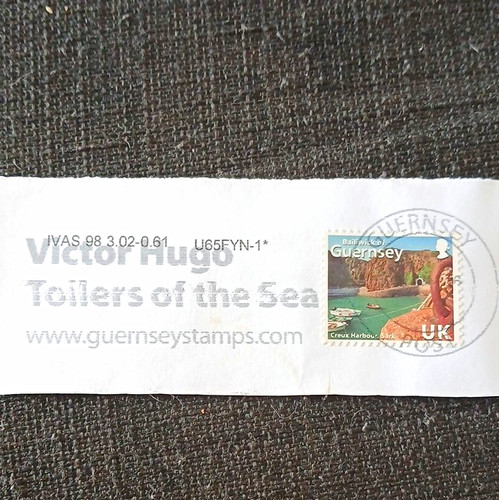 Guernsey 1st class used stamp - 1st,