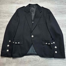 Burnside Highland Argyll Jacket & Waistcoat Size L *