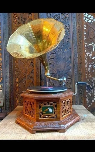 Antique gramophone fully - gramophone,,