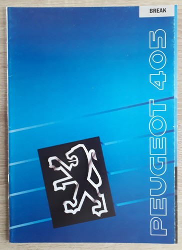 Peugeot 405 break - 405, brochure