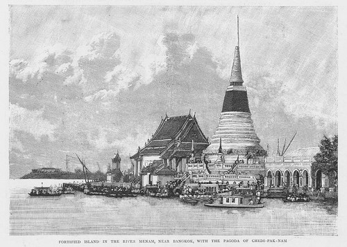 Siam pagoda chedi - pagoda, of