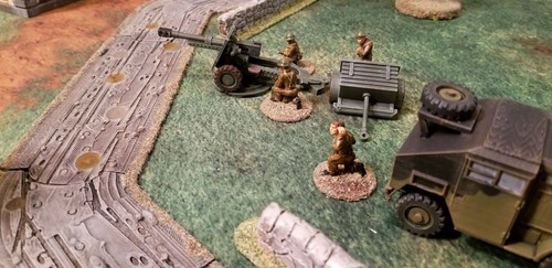 Wwii british pounder field - british, 25