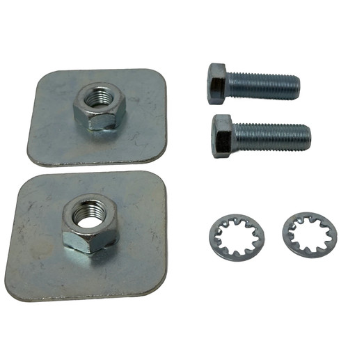 Seat belt stress plate kit - 2x,