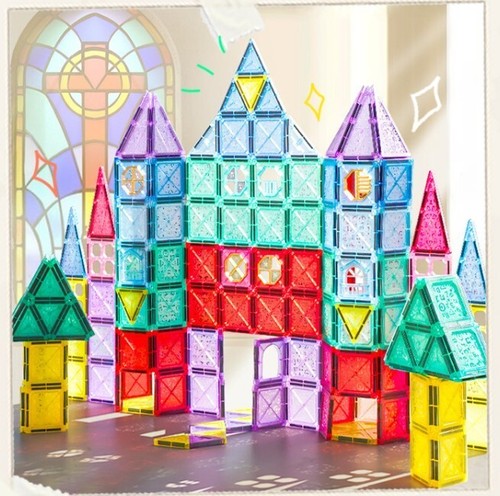 121 pcs kids magnetic - 121,