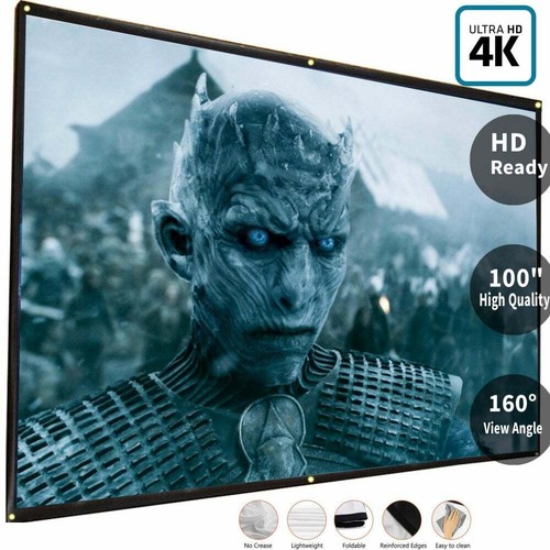 100 inch front - 16:9, &
