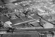 Monifieth showing works on High Street and Monifieth Scotland 1930s OLD PHOTO