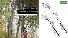 2.5m Telescopic Tree Pruner
