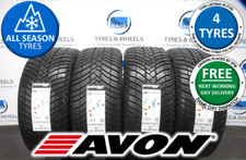 X4 225 45 17 225/45R17 94W XL M+S AVON AS7 ALL SEASON ❄️ PREMIUM NEW TYRES