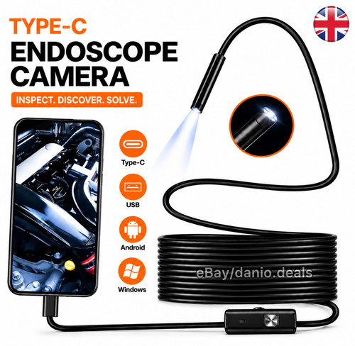 Usb type endoscope borescope - type, c