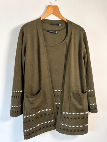 Nina leonard khaki black - nina,