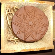 Glazed Terracotta Biscuit Stamp By Handthrown Pottery