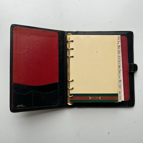 Vintage gucci note book - vintage,