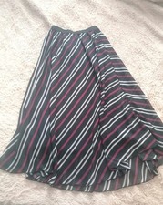 Half Circle 50s Style Skirt Size 12 Primark 3/4 to ankle