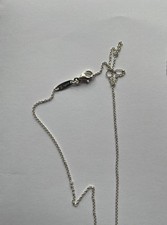 2 Ladies/Girls silver necklaces 