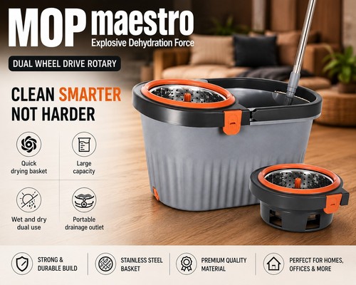 Mop and bucket set - and,