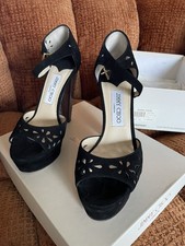 Genuine Jimmy Choo black suede