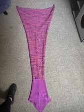 Handmade 78inch Long Mermaid Tail Blanket 
