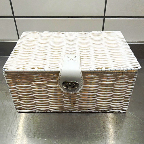 Arpan white rectangular wicker - arpan,