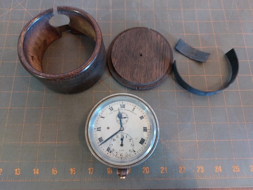 Vintage aircraft clock works - vintage,