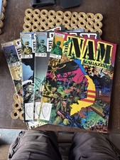 Nam Marvel Magazines X4 1 6 9 10 Marvel Comics Mid Grade Job Lot