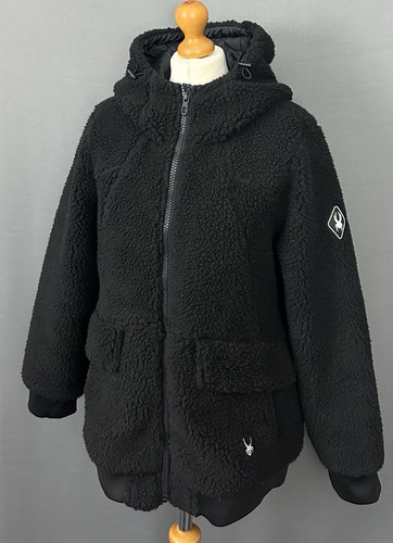 Spyder black coat fleece - spyder,