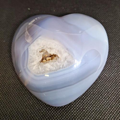 Banded agate druzy quartz - druzy,