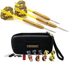 CUESOUL Steel Tip Darts Set