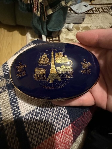 Vintage limoges france - france, cobalt