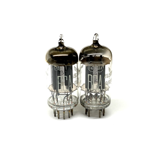 Pair 12au7 ecc82 grey - pair,