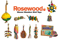 Rosewood Woven Wonders Boredom Breaker Bird Toys Bamboozlers Foragers etc - NQP