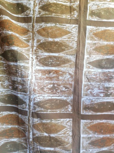 Heals vintage barkcloth single - heals,